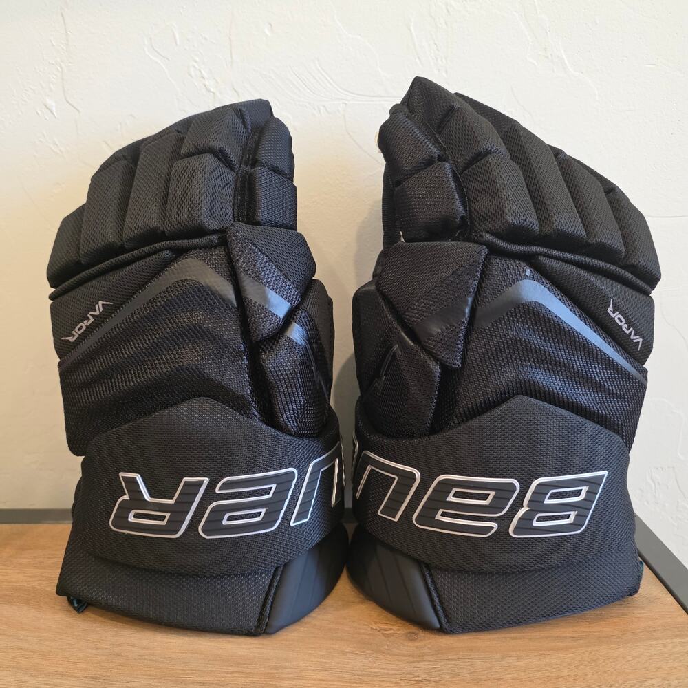Bauer Vapor Flylite Hockey Gloves Senior 14 Black S25 Elite Pro Protective